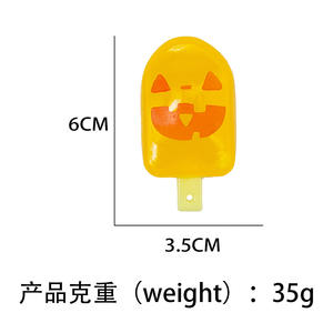 Juguete Antiestrés con Forma de Helado de Halloween, Material TPR Masticable, Relleno de Harina, Venta al por Mayor para Adultos y Niños - Product Image 6