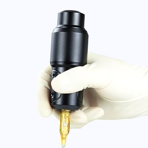 <span class=keywords><strong>Thunderlord</strong></span> Power-Pistola de tatuaje rotativa, máquina eléctrica de maquillaje permanente, pluma corta de aluminio para arte corporal, venta al por mayor - Product Image 1