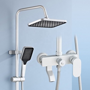 Kit <span class=keywords><strong>doccia</strong></span> Multi-sbocco a risparmio idrico con valvola in ceramica e filo resistente, perfetto per gli aggiornamenti domestici ecologici - Product Image 5