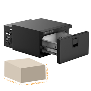 16L Compressor Refrigerator With Touch Drawer Compact Fridge CT16 Compact Design Space-saving Solution for Your or Small Spac - Product Image 4
