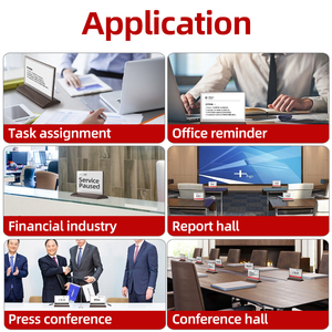 Giấy Điện Tử 7.5Inch Màu Đen/Trắng/Đỏ Bảng Bảng Hội Nghị Bảng Tên Hội Nghị Bảng Tên Không Dây Thẻ Mực Điện Tử - Product Image 5