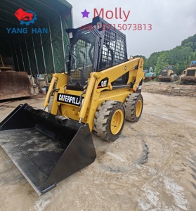รถตักล้อยางมือสองจากญี่ปุ่น ราคาถูก รถตักขนาดเล็ก Caterpillar 246D - Product Image 5