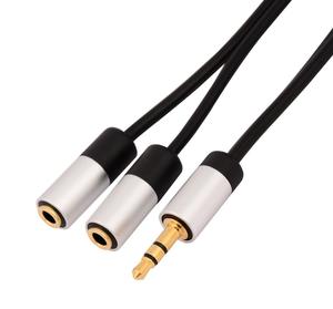 3,<span class=keywords><strong>5</strong></span> <span class=keywords><strong>a</strong></span> 3,<span class=keywords><strong>5</strong></span> hembra cable de audio con alu diseño de color personalizado - Product Image 4