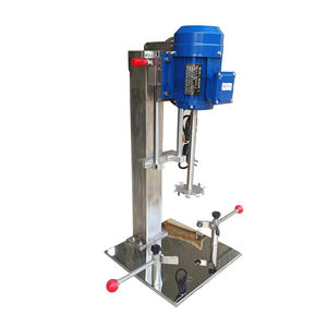 5-10 Liter Kleine Partij <span class=keywords><strong>Plot</strong></span> Productie Handmatige Lift Lab Hoge Shear Dispergeer Voor Verf - Product Image 5