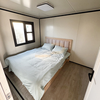 Villa préfabriquée extensible de 20 pieds, maisons de luxe personnalisées en conteneurs, maisons de camping, mini-maisons, villa mobile