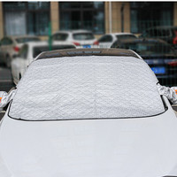 Housse de protection pour pare-brise de voiture de style sportif, imperméable, pare-soleil, pare-neige et pare-glace, pour le style et la protection du pare-brise