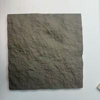 Conception moderne 60*30cm bas prix modèle 3D décoration de la maison coupé à la taille placage Faux polyuréthane PU pierre panneau mural pour la maison