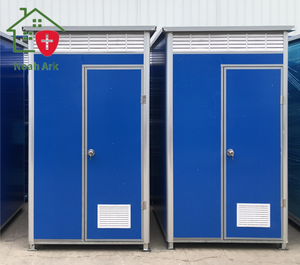 Système de toilettes portables modernes intégrés avec panneau sandwich anti-graffiti, réservoir de stockage des eaux usées, installation facile - Product Image 2