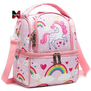 Vente en gros Sac à <span class=keywords><strong>lunch</strong></span> scolaire de grande capacité Sac à <span class=keywords><strong>lunch</strong></span> glacière pour enfants avec bretelles - Product Image 1