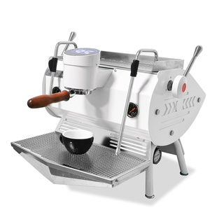 PANCERKA Cappuccino, machine à cappuccino professionnelle multifonctionnelle programmable, à tête unique, semi-automatique, en acier inoxydable - Product Image 1