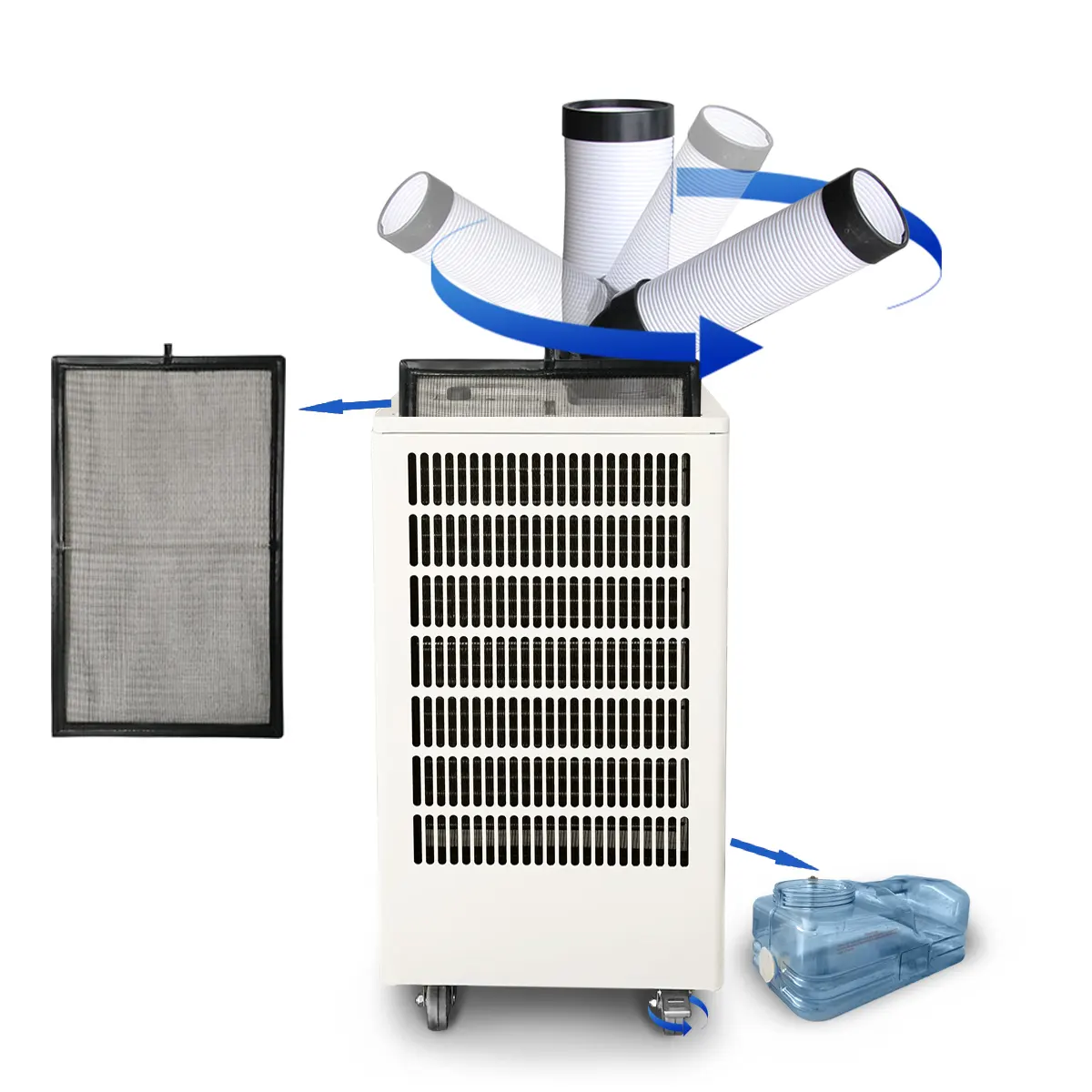8000btu kommerzielle klimaanlage tragbare klimaanlage mini mobil tragbare industrielle klimaanlage für zuhause