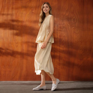 Vendite dirette in fabbrica <span class=keywords><strong>scarpe</strong></span> con tacco stile Casual alla moda con chiusura Slip-On morbida altezza tacco nuovo Design per uso quotidiano - Product Image 5