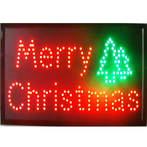 High <b>Light</b> <b>Led</b> Merry Christmas Sign Lamp <b>Led</b> Merry Christmas Digital Billboard - Product Image 1