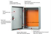 Armoire de commutation LV en acier (JXF) avec serrure biométrique IP67 380V pour la transmission d'énergie électrique