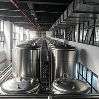 Équipement de brassage de bière micro artisanal clé en main HEM de 1000L à 5000L avec pompe à moteur PLC – Prix usine