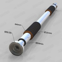 ONESTARSPORTS Barre de traction pour porte de gymnastique multifonctionnelle intérieure Offre Spéciale barre de traction murale pour la gymnastique physique à usage domestique