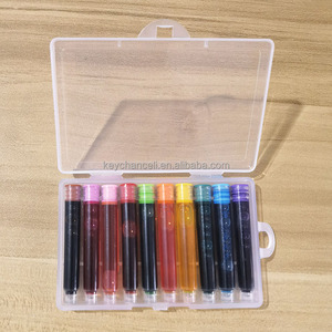 Accessori per scrittura calligrafia universale Standard internazionale 2.6mm Non cancellabile cartuccia <span class=keywords><strong>inchiostro</strong></span> <span class=keywords><strong>blu</strong></span> refilabile penna <span class=keywords><strong>stilografica</strong></span> <span class=keywords><strong>inchiostro</strong></span> - Product Image 5