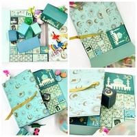 Boîtes musulmanes en papier pour ramadan avec date boîte à bonbons kurma coffret cadeau islamique pour ramadan vide kareem