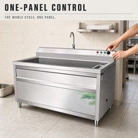 Lave-légumes électrique, machine de nettoyage des fruits et légumes, lave-aliments automatique, appareil de cuisine