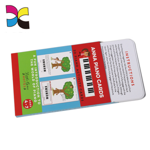 CMJN coin rond impression personnalisée eco enfants cartes flash - Product Image 6