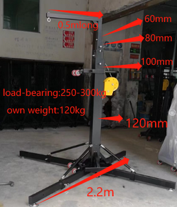 Loa nâng tháp nhiệm vụ nặng nề Crank Loa giàn, LED hiển thị, dòng mảng nâng đứng - Product Image 2