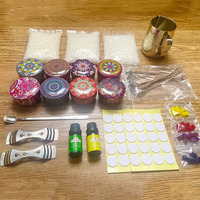 Kits de Fabrication de Bougies Parfumes Écologiques de Luxe Fait Main Personnalisés pour Noël, Vente en Gros