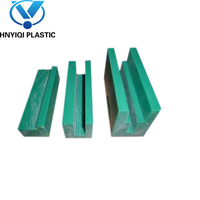 Rails de guidage linéaires en plastique HDPE UHMWPE, profil de rail de guidage pour ascenseur, résistant à l'usure, service de découpe sur mesure, rails de guidage linéaires HDPE