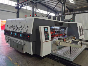 Nhà máy trực tiếp bán đầy đủ tự động flexo Mực hộp carton 3 Màu sắc máy in slotter Die-Cutter máy - Product Image 2