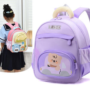 Mochila Escolar Ligera 2026 con Diseño de Osito de Peluche Conduciendo, para Niños y Niñas - Product Image 3