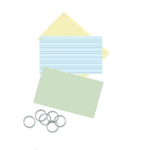 Biểu tượng tùy chỉnh in thẻ chỉ số (163 GSM) 5 "x 8" 300 thẻ với kim loại bông tai - Product Image 4