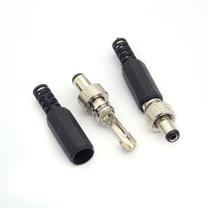 直流电源插头连接器公5.5 * 2.1毫米，带5A 30v锁，用于插座-大电流连接器 - Product Image 2