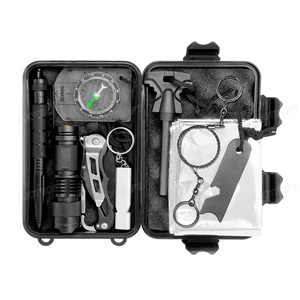<span class=keywords><strong>Zosi</strong></span> — Kit de survie 10-en-1 lte qpt, équipement tactique d'urgence, pour Camping de plein air - Product Image 1