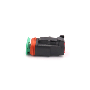 ขั้วต่อรถยนต์แบบกันน้ำ PA66 สีดำแบบกำหนดเอง 2 ขา ตัวเมีย ยี่ห้อ Car Sensor Plug รุ่น <span class=keywords><strong>DT06</strong></span>-<span class=keywords><strong>2S</strong></span>-<span class=keywords><strong>CE06</strong></span> - Product Image 5