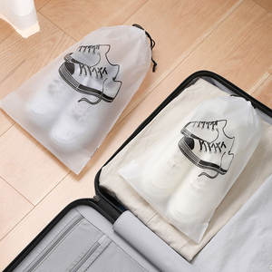 Sac à poussière imperméable pour chaussures, sac de voyage pour chaussures, sac de rangement pour chaussures avec cordon de serrage, vente en gros - Product Image 4