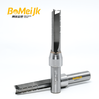 BoMeiJK TCT Fraise à rainurer 3 dents hélice 45° en carbure pour MDF, bois dur, panneaux de particules, contreplaqué - OEM/ODM