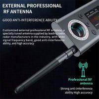 Détecteur de signal anti-sans fil portable pour caméras cachées, mini gadgets, GPS de voiture, appareils de recherche infrarouge, systèmes d'alarme