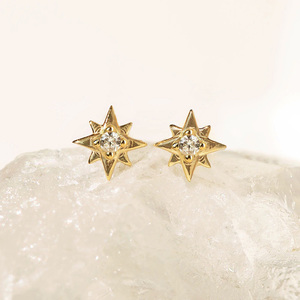 Mini <span class=keywords><strong>Orecchini</strong></span> a Stella <span class=keywords><strong>per</strong></span> Piercing Trago, Helix, Lobo, Cartilagine, Gioielli Trendy <span class=keywords><strong>per</strong></span> Ragazze - Product Image 6