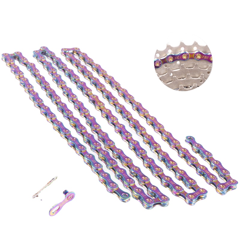 Горная/шоссейная рама велосипедная цепь 10 11 12 Скоростей Горный Дорожный велосипед полностью полые цепи велосипедные части