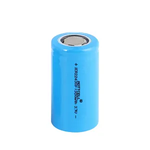 Mottcell 22430 Power lithium iron rechargeable battery ICR22430P 3.7V Power Li-ion Battery Cells for flashlights, electric toy