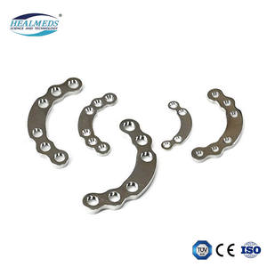 Placas y Tornillos <span class=keywords><strong>de</strong></span> Titanio Miniatura, Placas Ortopédicas Veterinarias para Instrumentos Quirúrgicos Veterinarios, Implantes para Cirugía y Trauma - Product Image 4