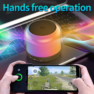 V5.0 Mạnh Mẽ <span class=keywords><strong>EV</strong></span> Loa LED Đèn Màu Ánh Sáng Không Dây Có Dây PC Máy Tính Loa Mini Xách Tay Bass Loa - Product Image 6