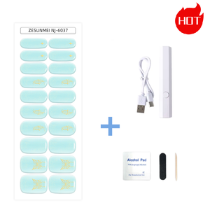 Bandes d'ongles en gel UV avec lumière UV pour application design sur les doigts Marque privée personnalisée Neon Disco Press - Product Image 6