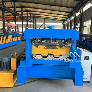 Rouleau de plancher de terrasse en métal 1000 personnalisé formant la machine avec des ventes directes d'usine avec des composants de moteur et de pompe à noyau - Product Image 2