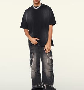 Casual Asequible Moda Toda la venta Llanura Venta caliente Bajo Moq 100% Camiseta de algodón Hecho en China - Product Image 6