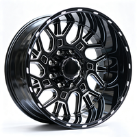 Neue Bestseller Modifizierte 20X12 8X165.1 Aluminiumlegierung Felgen Passend für Hummer H2, Dodge Ram 2500 Pickup und SUV