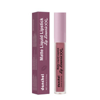 Rouge à lèvres liquide mat Danchel, longue tenue, anti-transfert, fini velours mat intense