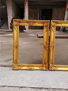 Custom Handmade Gold Color Wooden Luxury Creative UV Printed Vintage Big Size Wall <strong>Photo</strong> <strong>Frame</strong> for Art <strong>Gallery</strong> - Product Image 5