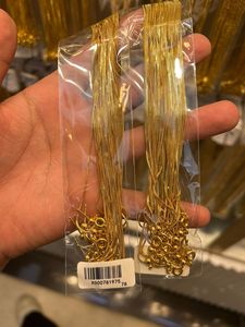 Xuping-Cadena de eslabones de estilo hip hop para mujer, collar de cadena, Gargantilla, color dorado, 24K, universal, neutral, A00896126 - Product Image 3