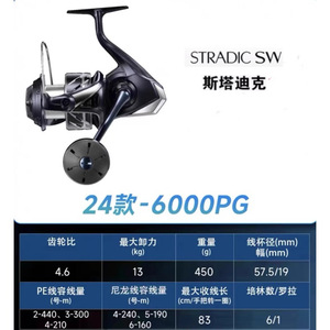 100% Original 2024 SHIMA <span class=keywords><strong>STRADIC</strong></span> SW <span class=keywords><strong>4000</strong></span> 5000 6000 8000 10000 Infinity Drive Technology Spinning Moulinets de pêche - Product Image 5