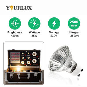 <span class=keywords><strong>Foco</strong></span> <span class=keywords><strong>de</strong></span> bombilla halógena MR16 <span class=keywords><strong>de</strong></span> alta calidad 220V 230V 20W 25W 35W 50W <span class=keywords><strong>para</strong></span> el hogar - Product Image 5